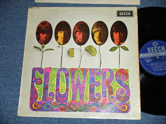 画像1: ROLLING STONES - FLOWERS ( Matrix # A) ZAL-7752-1W/B) ZAL-7753-1W ) ( Ex+/Ex+++)  / 1967 UK EXPORT STEREO Used LP