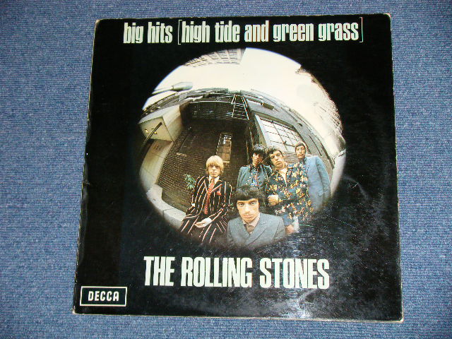 画像: The ROLLING STONES - BIG HITS ( HIGH TIDE AND GREEN GRASS ) (Matrix # 1A/3A ) ( Eｘ++/Ex+++) / 1966 UK ENGLAND ORIGINAL "BLUE With UNBOXED DECCA Label"  Used LP 