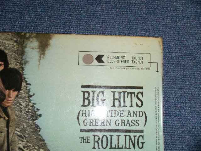 画像: The ROLLING STONES - BIG HITS ( HIGH TIDE AND GREEN GRASS )  ( Ex++/--) / 1966 UK ENGLAND ORIGINAL 2nd Press BACK COVER Used LP Jacket Only NO Record 