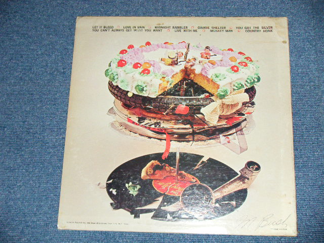 画像: The ROLLING STONES - LET IT BLEED ( Matrix # A) 2 /B) 2 ) ( VG+++/Ex++ ) With ORIGINAL INNER SLEEVE  / 1969  US AMERICA ORIGINAL Used LP … 