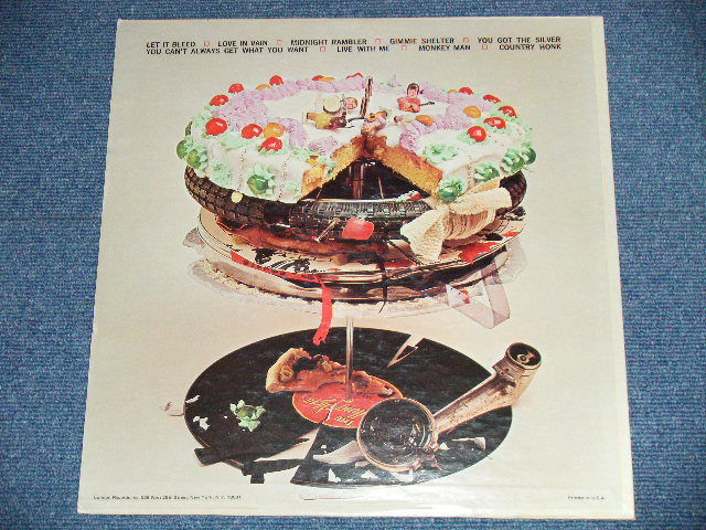 画像: The ROLLING STONES - LET IT BLEED ( Matrix # A) 2 W /B) 2 W ) ( Ex++/Ex++ Looks:Ex+ ) With ORIGINAL INNER SLEEVE  / 1969  US AMERICA ORIGINAL " NON COMPANY Credit at Bottom Label" Used LP … 