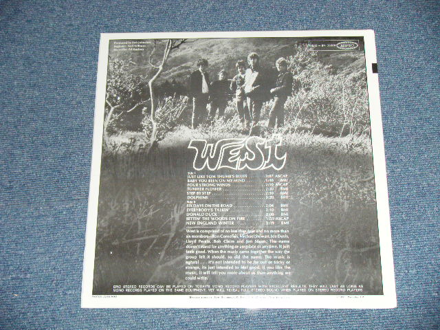 画像: WEST - WEST  ( SEALED) / US AMERICA Straight REISSUE ""BRAND NEW SEALED" LP