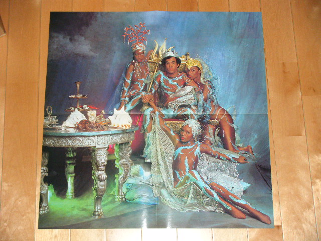 画像: BONEY M. - OCEANS OF FANTASY  : With POSTER & Original INNER Sleeve ( Ex++/MINT- )  / 1979 AUSTRALIA ORIGINAL Used LP 