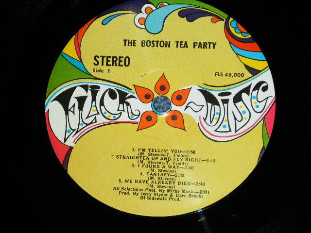 画像: The BOSTON TEA PARTY - The BOSTON TEA PARTY ( Ex+/MINT- )   / 1968 US AMERICA ORIGINAL  Used LP 