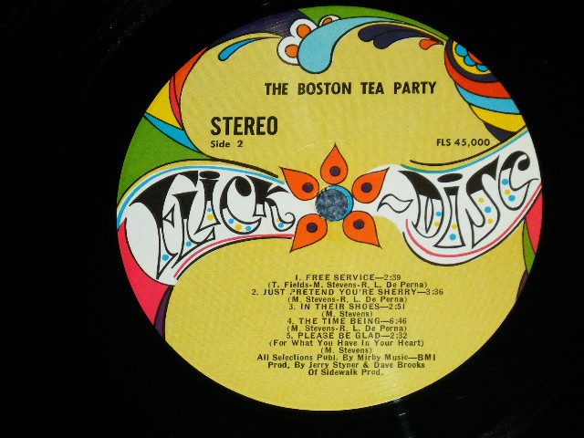 The BOSTON TEA PARTY - The BOSTON TEA PARTY ( Ex+/MINT- ) / 1968