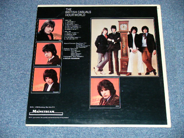 画像: The BRITISH CASUALS - HOUR WORLD   ( Ex++/MINT- :BB  )   / 1960's  US AMERICA  ORIGINAL  Used LP 