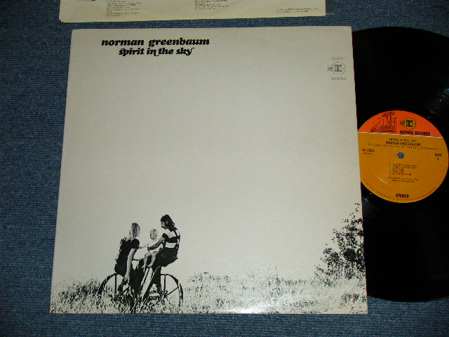 画像1: NORMAN GREENBAUM - SPIRIT IN THE SKY ( MATRIX #    A) 30951 RS 6365-A 1B      B) 30951 RS 6365-B 1B)  ( Ex+++/MINT-  ) / 1969 US AMERICA ORIGINAL 1st Press "ORANGE & BROWN  Label"  Used LP 