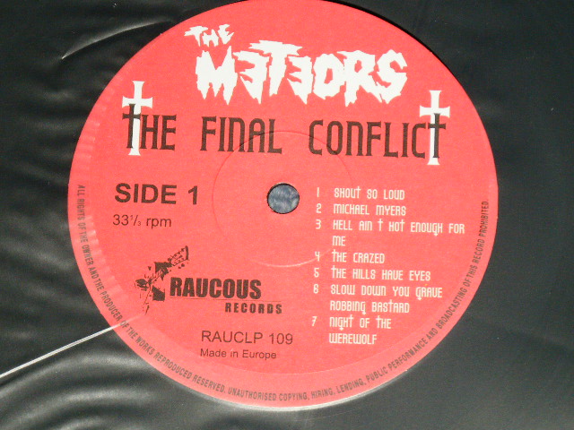 画像: The METEORS  - THE FINAL CONFLICT ( NEW  )  /  2002 EU EUROPE ORIGINAL "BRAND NEW"   LP 