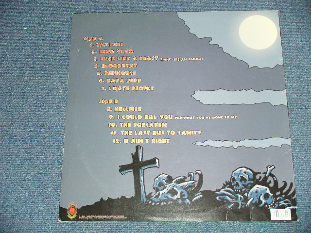 画像: The METEORS  -PSYCHOBILLY ( Ex+/MINT- )  / 2003 UK ENGLAND  ORIGINAL Used  LP 