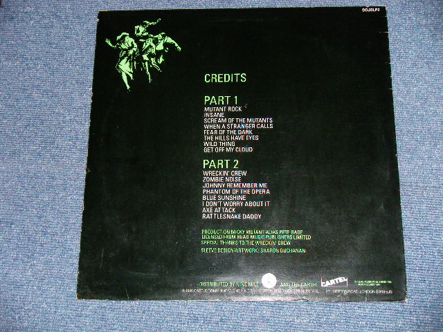 画像: The METEORS  - THE CURSE OF THE MUTANTS ( Ex++/Ex+++ A-5:Ex  )  / 1984 UK ENGLAND  ORIGINAL Used  LP 