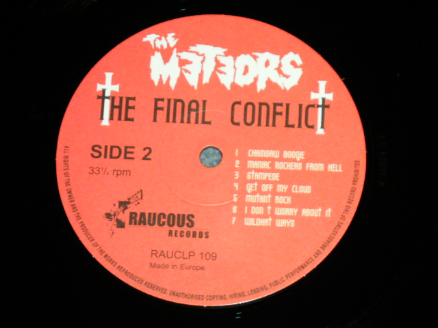 画像: The METEORS  - THE FINAL CONFLICT ( NEW  )  /  2002 EU EUROPE ORIGINAL "BRAND NEW"   LP 