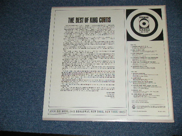 画像: KING CURTIS -  THE BEST OF  ( Matrix #  A) ST-C-681361-AA △12403   B) ST-C-681362-AA △12403-x   )  ( Ex++/Ex+++ : EDSP  )  / 1968 US AMERICA ORIGINAL 2nd Press "YELLOW" Label  &  "1841 BROADWAY CREDIT AT BOTTOM"  Label USED LP 