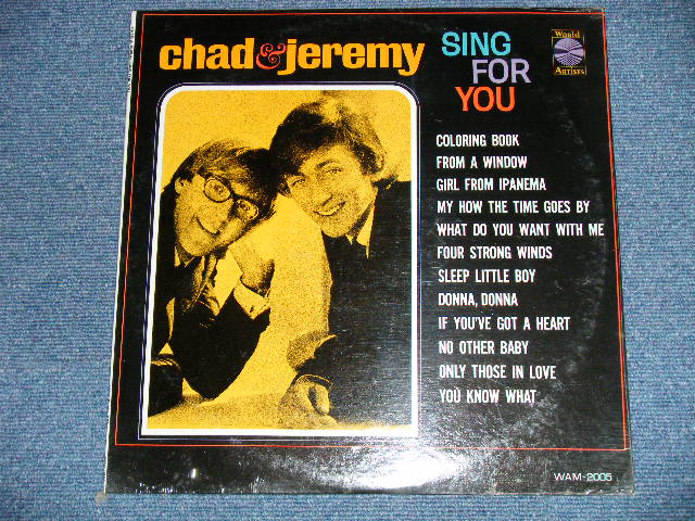 画像1: CHAD & JEREMY - SING FOR YOU   ( SEALED ) / 1965  US AMERICA  ORIGINAL "MONO" "BRAND NEW SEALED"  LP