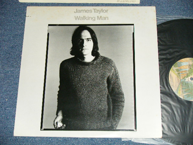 画像1: JAMES TAYLOR - WALKING MAN  (Matrix   A) W2794- 40795-RCA-1 MCR    B) W2794-40796-RCA-1  GOOD NITE NOW MCR   ) ( Ex+/MINT-  B-2~4:Ex :Cut Out,EDSP) / 1974 US AMERICA ORIGINAL Used  LP