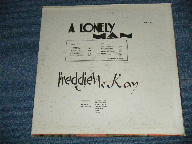 画像: FREDDIE McKAY - A LONELY MAN  ( NEW ) / 1990's?? JAMAICA  "BRAND NEW" LP 