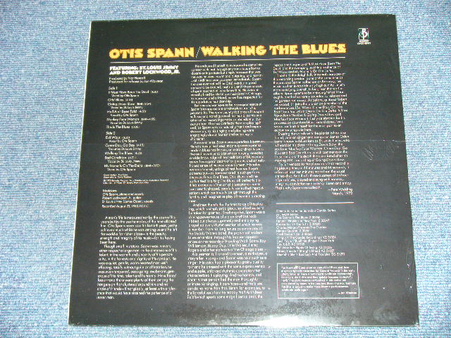 画像: OTIS SPANN - WALKING THE BLUES ( SEALED ) / US AMERICA Reissue "BRAND NEW SEALED" LP 