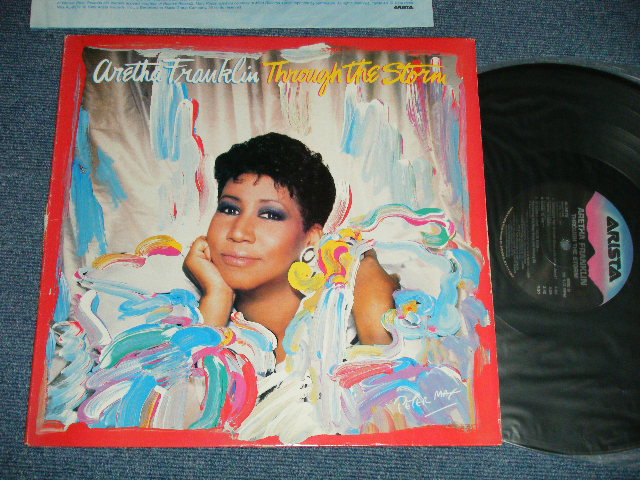 画像1: ARETHA FRANKLIN - THROUGH THE STORM ( Ex+/MINT-)  / 1989 US AMERICA ORIGINAL Used LP 