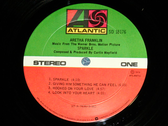 ARETHA FRANKLIN - SPARKLE : Produced by CURTIS MAYFIELD (Matrix