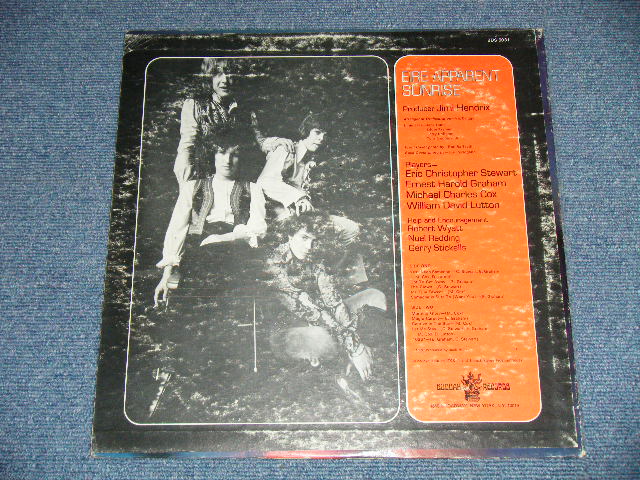 画像: EIRE APPARRENT - SUN RISE : Produced by JIMI HENDRIX ( VG+++/Ex+++ Looks: Ex++)  / 1969 US AMERICA ORIGINAL "PROMO" Used LP 