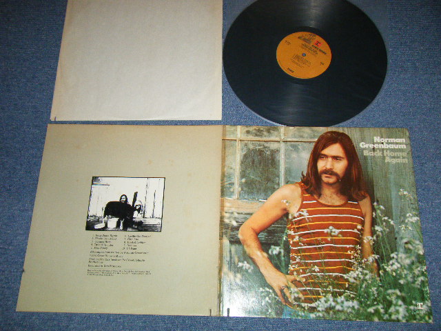 画像1: NORMAN GREENBAUM - BACK HOME AGAIN  ( MATRIX # A) 31126-1-1    B)31127-1-2)  ( Ex++/MINT : EDSP ) / 1970 US AMERICA ORIGINAL 1st Press "ORANGE & BROWN  Label"  Used LP 