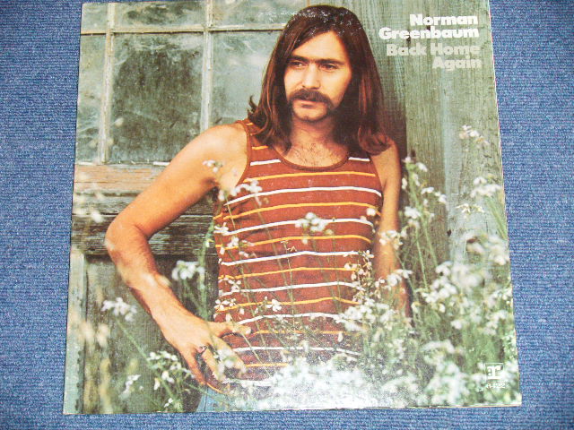 画像: NORMAN GREENBAUM - BACK HOME AGAIN  ( MATRIX # A)RS 6422-A 1B 31126-RE-1    B) RS 6422-B 1B 31127-RE-1)  ( Ex+/MINT : EDSP ) / 1970 US AMERICA ORIGINAL 1st Press "ORANGE & BROWN  Label"  Used LP 