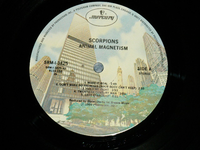 画像: SCORPIONS - ANIMAL MAGNETISM  : with INSERTS ( Ex++/MINT-)  / 1980  US AMERICA ORIGINAL Used LP   