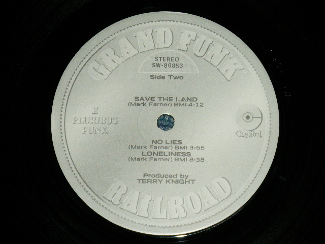 画像: GFR GRAND FUNK RAILROAD - E PLURIBUS FUNK  ( Ex+++/Ex++ Looks:Ex+++ ) / 1971 US AMERICA ORIGINAL "ROUNDED COVER" Used LP 