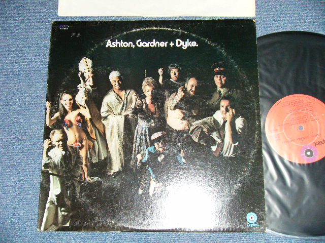 画像1: ASHTON GARDNER + DYKE -  ASHTON GARDNER + DYKE  ( Ex-/Ex+++)  / Late 1971 US Version AMERICA  2nd Press "RED Label" Used LP 