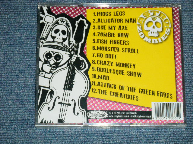 画像: ASTRO ZOMBIES - FROGS LEGS  (SEALED)  / 2015 GERMAN GERMANY "BRAND NEW SEALED" CD  