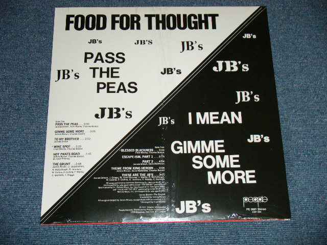 The J.B.'S JB'S (JAMES BROWN) - FOOD FOR THOUGHT ( Reissue /Sealed