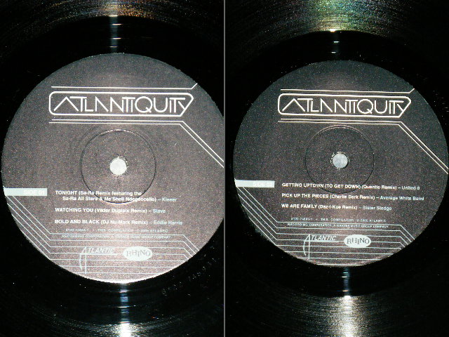 画像: V.A. OMNIBUS (KLEER, SLAVE, EDDIE HARRIS, UNITED 8, AVERAGE WHITE BAND, SISTER SLEDGE, DONNY HATHAWAY, CHIC, SPPINERS, CARMEN McCRAE, FAZE-O, YUSEF LATEEF ) - ATLANTIQUITY (Ex+++/Ex+++ ) /2005 US AMERICA ORIGINAL Used  2-LP  