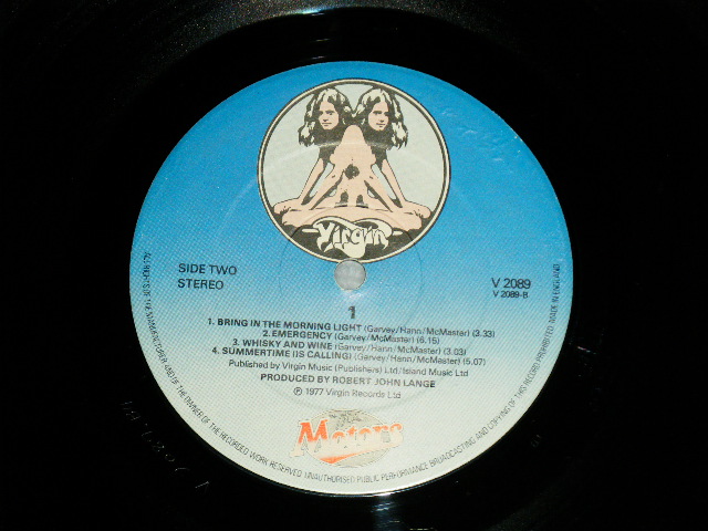 画像: MOTORS - 1 ( Matrix # .A) A-6/B-4 )  ( MINT-MINT- ) / 1977 UK ENGLAND ORIGINAL  "BLUE Label"  Used LP 