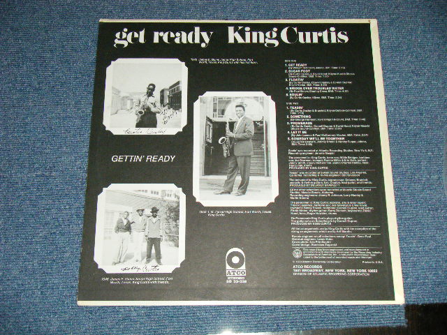 画像: KING CURTIS -  GET READY( Matrix #  A) ST-C-701949-A LW AT GB  B) ST-C-701950-A AT LW   GB)  ( MINT-/MINT  )  / 1970 US AMERICA ORIGINAL 1st Press "YELLOW" Label  &  "1841 BROADWAY CREDIT AT BOTTOM"  Label USED LP 