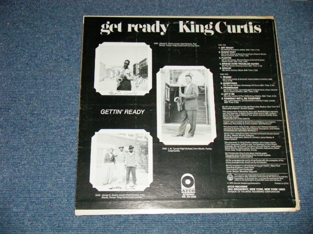 画像: KING CURTIS -  GET READY( Matrix #  A) ST-C-701949-AA MO  LW AT △14914 GB  B) ST-C-701950-AA  AT LW   △14914-x GB)  ( Ex++/MINT- Looks:Ex++: EDSP )  / 1970 US AMERICA ORIGINAL 1st Press "YELLOW" Label  &  "1841 BROADWAY CREDIT AT BOTTOM"  Label USED LP 