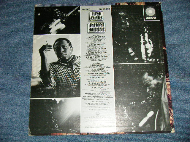 画像: KING CURTIS -  INSTANT GROOVE   ( Matrix #  A) ST-C-691583-A LW AT RL / B) ST-C-691584-A AT LW   RL )  ( Ex+++/Ex+++ B-1;Ex++  )  / 1969 US AMERICA ORIGINAL 1st Press "YELLOW" Label  &  "1841 BROADWAY CREDIT AT BOTTOM"  Label USED LP 