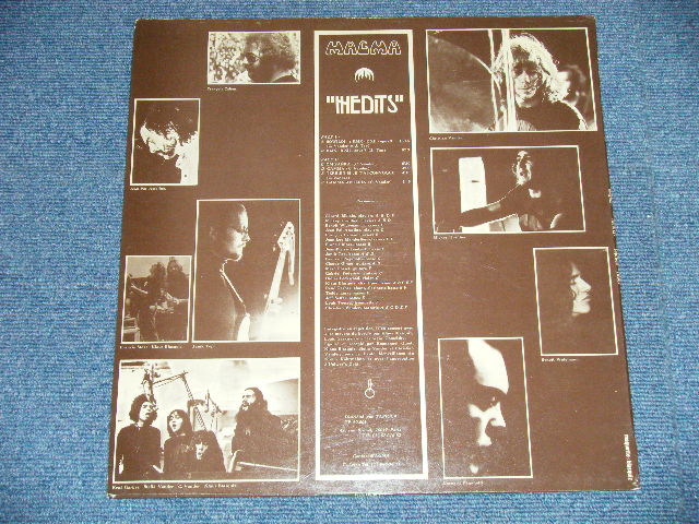 画像: MAGMA - INDEDITS  ( Ex++/Ex+++ ) / 1970's  FRANCE FRENCH  ORIGINAL  Used  LP 