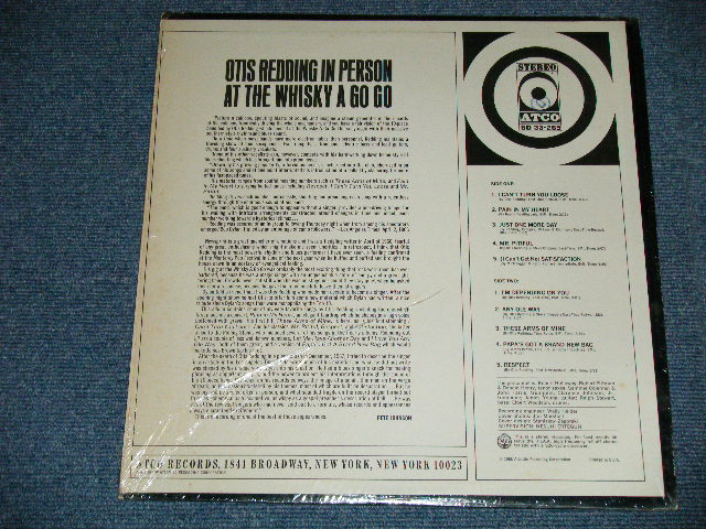 画像: OTIS REDDING -  IN PERSON :AT THE WHISKY AGO GO  ( Matrix #   A) STC-681369-A  / B) STC-681370-B )  ( MINT/MINT / 1969 Version US AMERICA  2nd Press "YELLOW  Label with 1841 BROADWAY" Used LP 