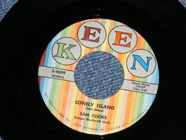 画像: SAM COOKE - YOU WERE MADE FOR ME : LONELY ISLAND ( Ex++/Ex++ )  / 1958 US AMERICA ORIGINAL Used 7"SINGLE  