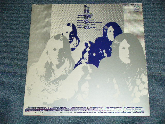 画像: BLUE CHEER -  VINCEBUS ERUPTUM  ( MINT-/MINT) /  1990's US REISSUE from ORIGINAL LABEL Company "NON TEXTURED COVER" Used LP