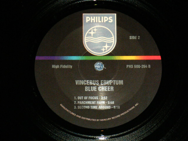 画像: BLUE CHEER -  VINCEBUS ERUPTUM  ( MINT-/MINT) /  1990's US REISSUE from ORIGINAL LABEL Company "NON TEXTURED COVER" Used LP