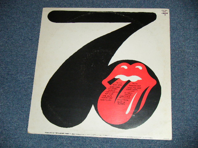 画像: ROLLING STONES - SUCKING IN THE SEVENTIES  ( MATRIX #  A: CUNS-39112 A-1 /CUN-39112B-1 ) (Ex+/MINT- )  /  1981 UK ENGLAND ORIGINAL Used LP