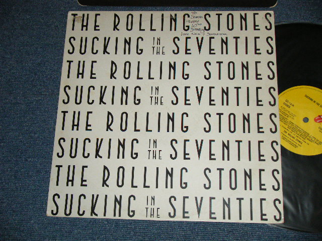 画像1: ROLLING STONES - SUCKING IN THE SEVENTIES  ( MATRIX #  A: CUNS-39112 A-1 /CUN-39112B-1 ) (Ex+/MINT- )  /  1981 UK ENGLAND ORIGINAL Used LP