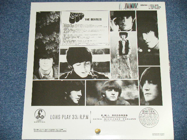 画像: THE BEATLES - RUBBER SOUL ( YEX-178-8-1-/YEX-179-8C-1-1- ) ( Ex+++/Ex++Press Miss  MINT-) /  UK  ENGLAND "2 x EMI Label" "BARCOHD on Back Cover" STEREO  Used LP  