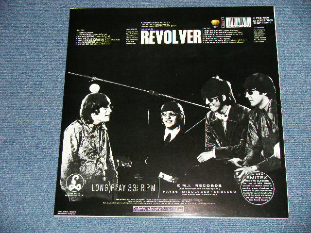 画像: THE BEATLES - REVOLVER (  Martix # A) YEX-605-7-1-1   B) YEX-606-8C-1-1 ) ( MINT-/MINT- :A-1,2:Ex+ )   / 1980's  UK  ENGLAND "2xEMI Label" "With BARCOAD " STEREO  Used LP  