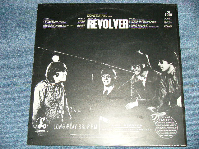 画像: THE BEATLES - REVOLVER (  Martix # A) YEX-605-3  HTM   B) YEX-606-4  HTM  ) ( Ex+++/MINT- )   / 1970's  UK  ENGLAND "2xEMI Label" STEREO  Used LP  