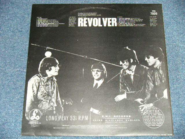 画像: THE BEATLES - REVOLVER ( YEX-605-2 GRR/YEX-606-2 GAA  ) ( Ex++/MINT- )   / 1970's  UK  ENGLAND "2xEMI Label" STEREO  Used LP  