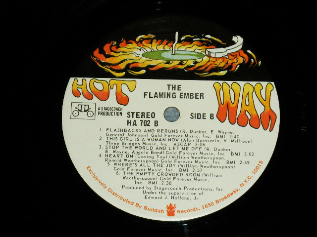 画像: FLAMING EMBER - WESTBOUND #9  (  FUNKY ROCK from HOT WAX ) ( MINT-/MINT- A-2:Ex+++ ) / 1970 US AMERICA  ORIGINAL Used LP    