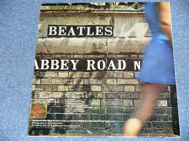 画像: THE BEATLES - ABBEY ROAD ( Ex++/Ex+ ) ( GRAMOPHONE Credit Label ) / Late 1969 to Early 1970 UK ENGLAND EXPORT  1 x EMI & WHITE Parlophone STEREO Used LP