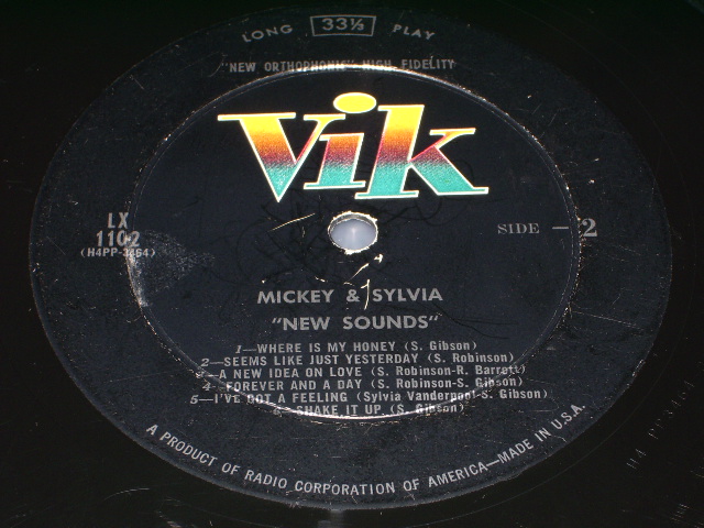 画像: MICKEY AND SYLVIA - NEW SOUNDS / 1957  AMERICA ORIGINAL MONO Used LP 