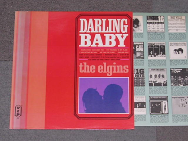 THE ELGINS - DARLING BABY / 1966 US AMERICA ORIGINAL MONO Used LP ...
